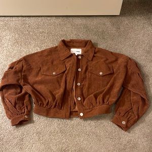 Rust Fashion Nova Jacket